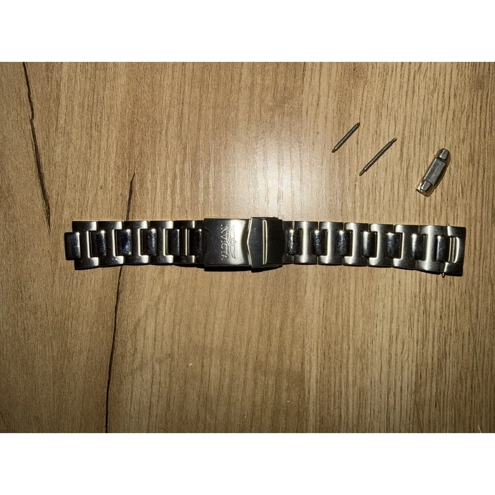 Invicta Stainless Steel Silver Tone Watch Band for Pro Diver 20119